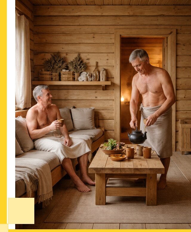 Бани с комнатой отдыха под ключ в Дюртюли от 469125 р. | ЭриданДюр