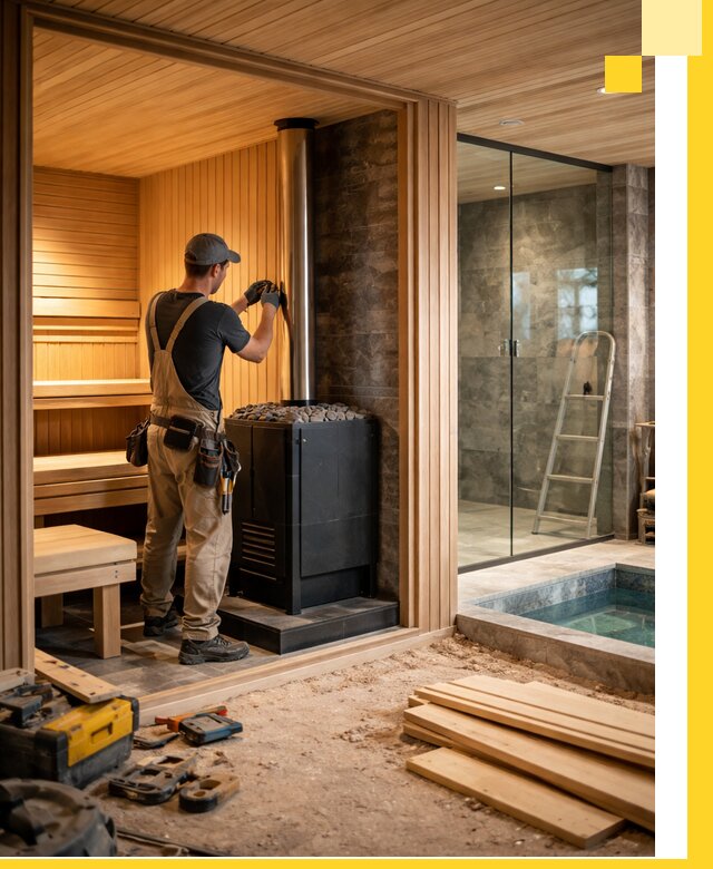 Полное строительство банных комплексов под ключ в Дюртюли