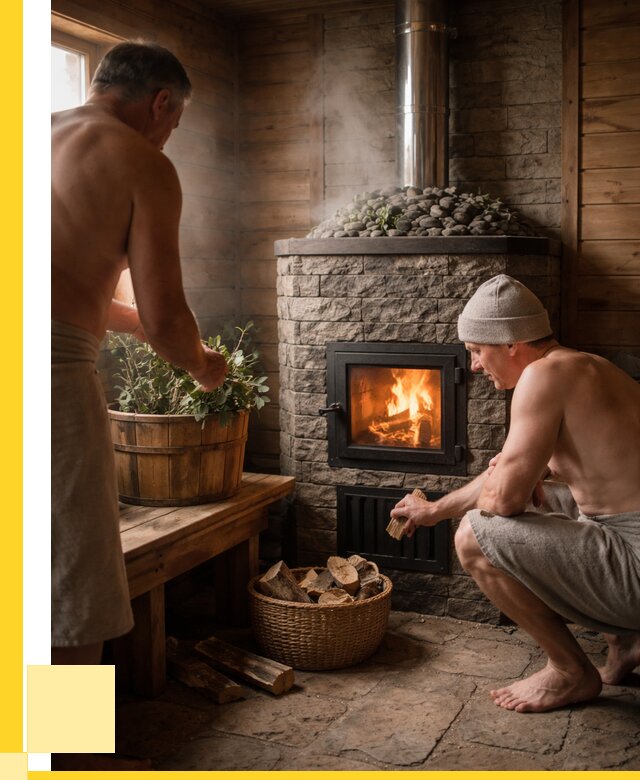 Банные печи под ключ в Дюртюли от 46913 р. | ЭриданДюр кирпичная