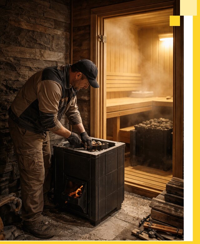 Строительство бани с сауной под ключ в Дюртюли от проекта до сдачи