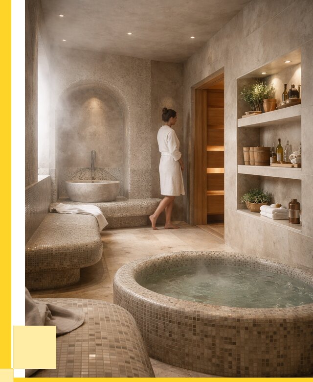 Строительство бани с хамамом в Дюртюли от 781875 р. | ЭриданДюр