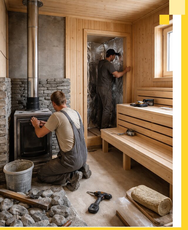 Строительство и изготовление бань под ключ в Дюртюли