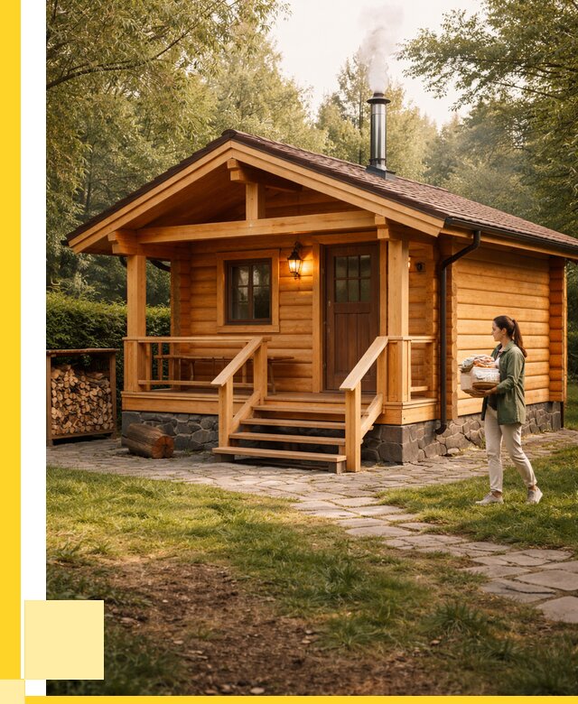 Купить баню под ключ в Дюртюли от 677625 р. | ЭриданДюр