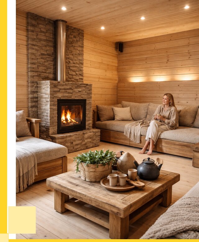 Проект бани с комнатой отдыха в Дюртюли от 36488 р. | ЭриданДюр