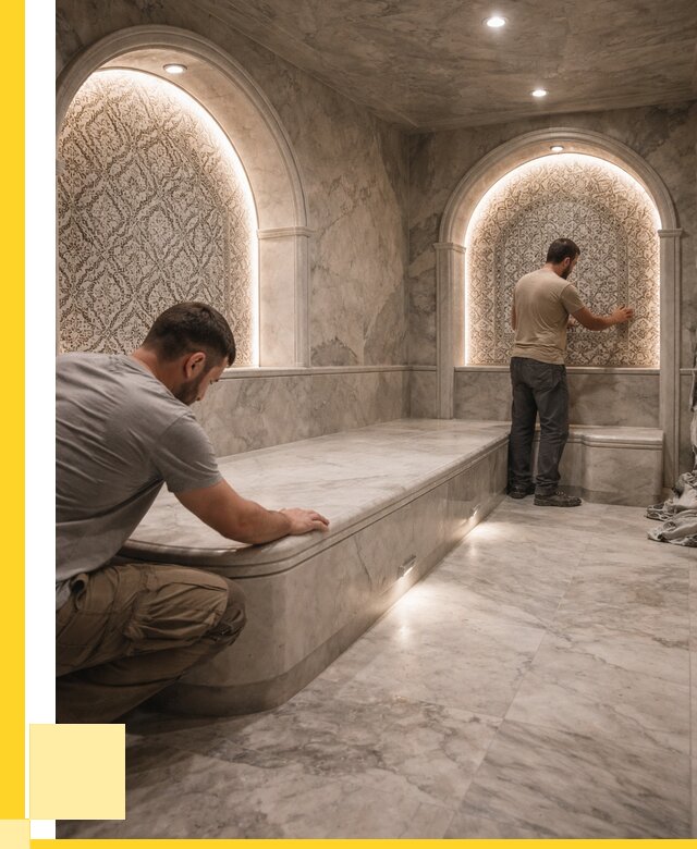 Турецкие бани под ключ в Дюртюли от 260625 р. | ЭриданДюр