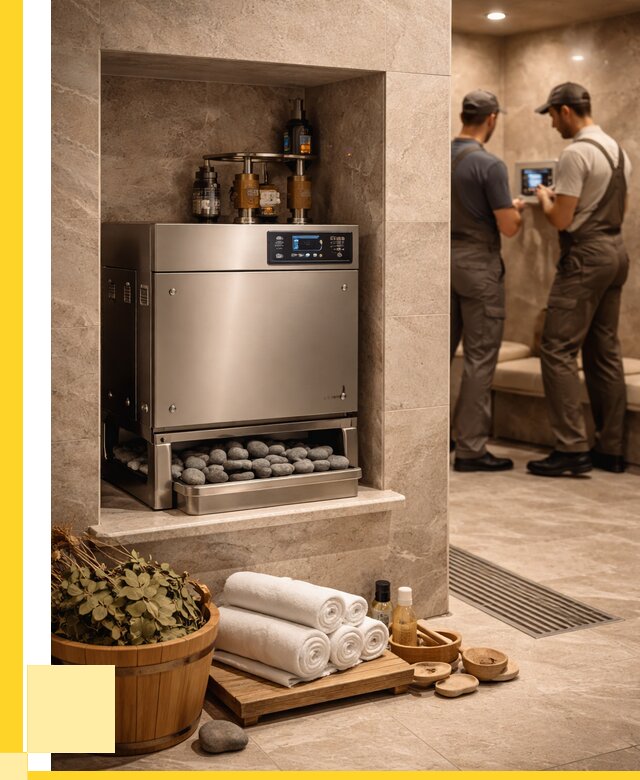 Парогенераторы для хамама в Дюртюли от 78188 р. | ЭриданДюр