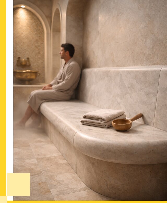 Сиденья для хамама в Дюртюли под ключ от 12510 р. | ЭриданДюр