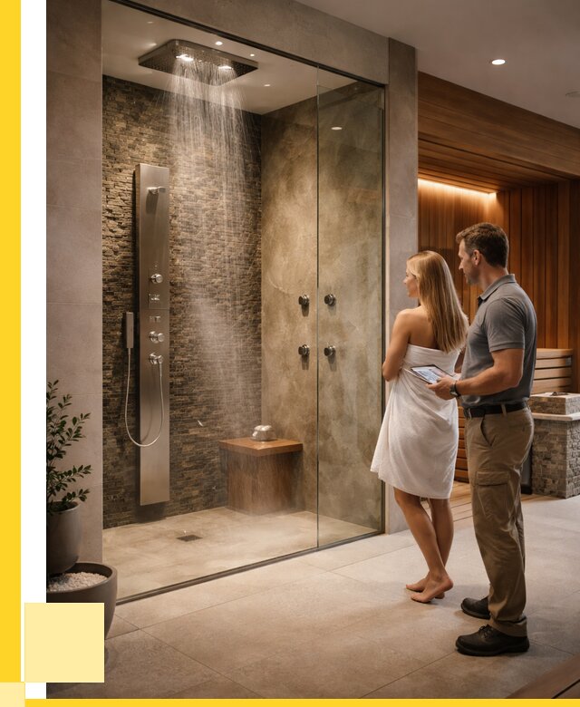 Купить душ впечатлений для дома в Дюртюли от 88613 р. | ЭриданДюр